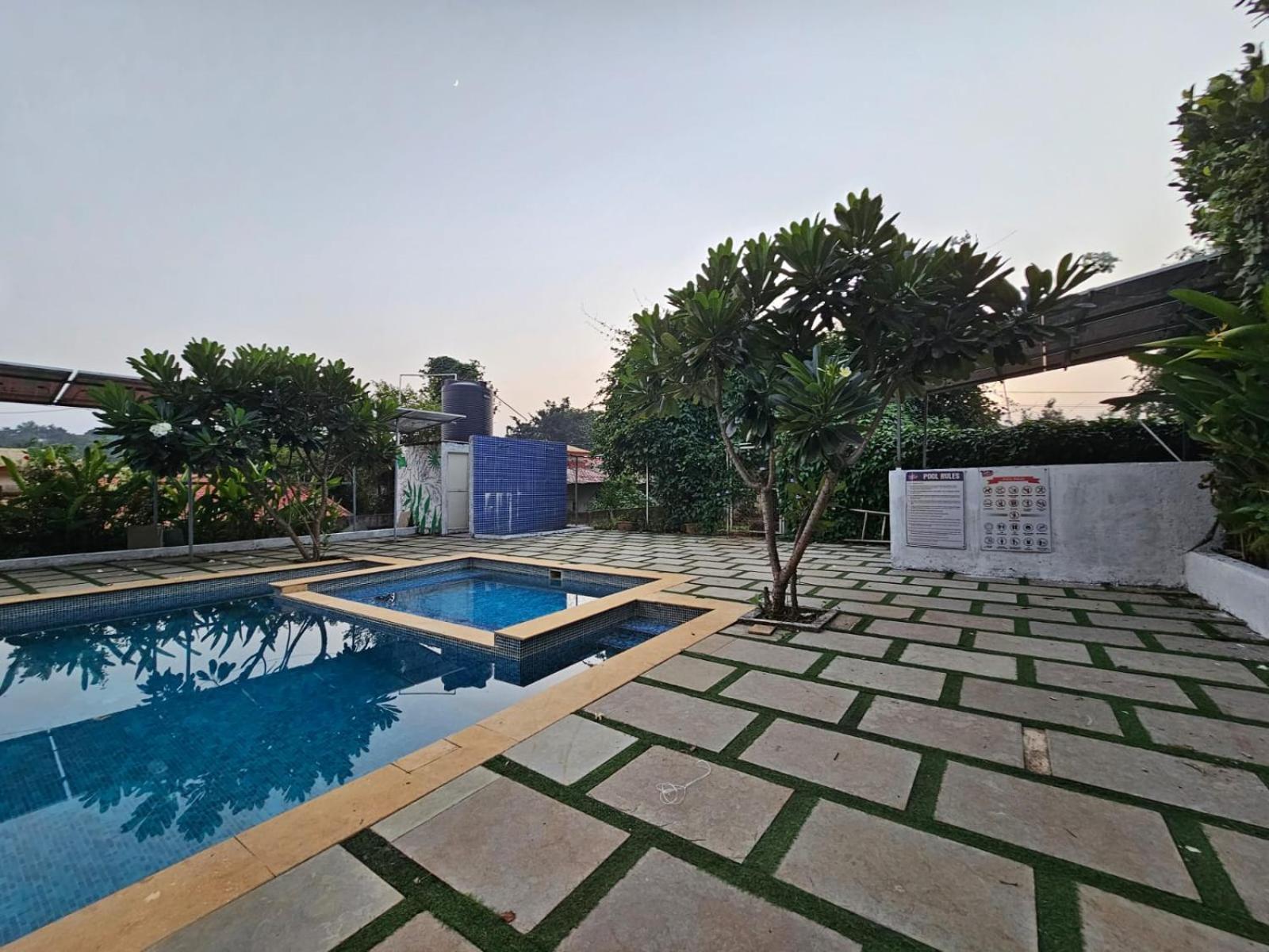 Jenjon Best Retreat Chalets At Sparsh Karjat Resort With Optional Swimming Pool Exteriér fotografie